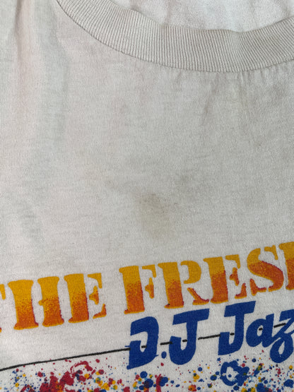 80’s J.J JAGGY JEFF Made in USA Size L Vintage Music T-Shirt / E5204T