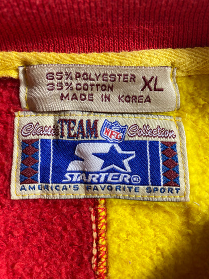 90’s STARTER x KANSAS CITY CHIEFS Size XL NFL Sweat shirt / K5443