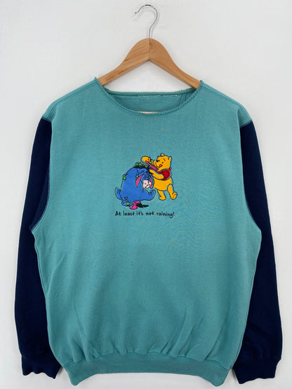 Vintage WINNIE THE POOH Size Approx.L Vintage Sweat-shirt / A7933