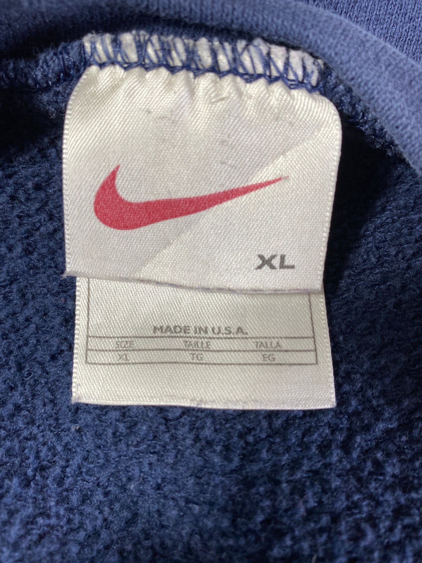 90’s NIKE MINI SWOOSH Made in USA Size XL Vintage Sweat-shirt / E3780S