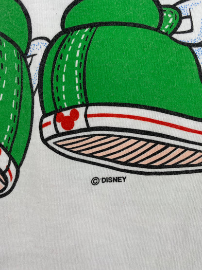 90's DISNEY MICKEY Made in USA Size XL Vintage T-Shirt / A4698