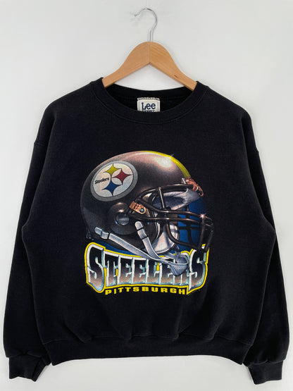 90's PITTSBURGH STEELERS Made in USA Size XL Vintage NFL Sweat-shirt / E5016S
