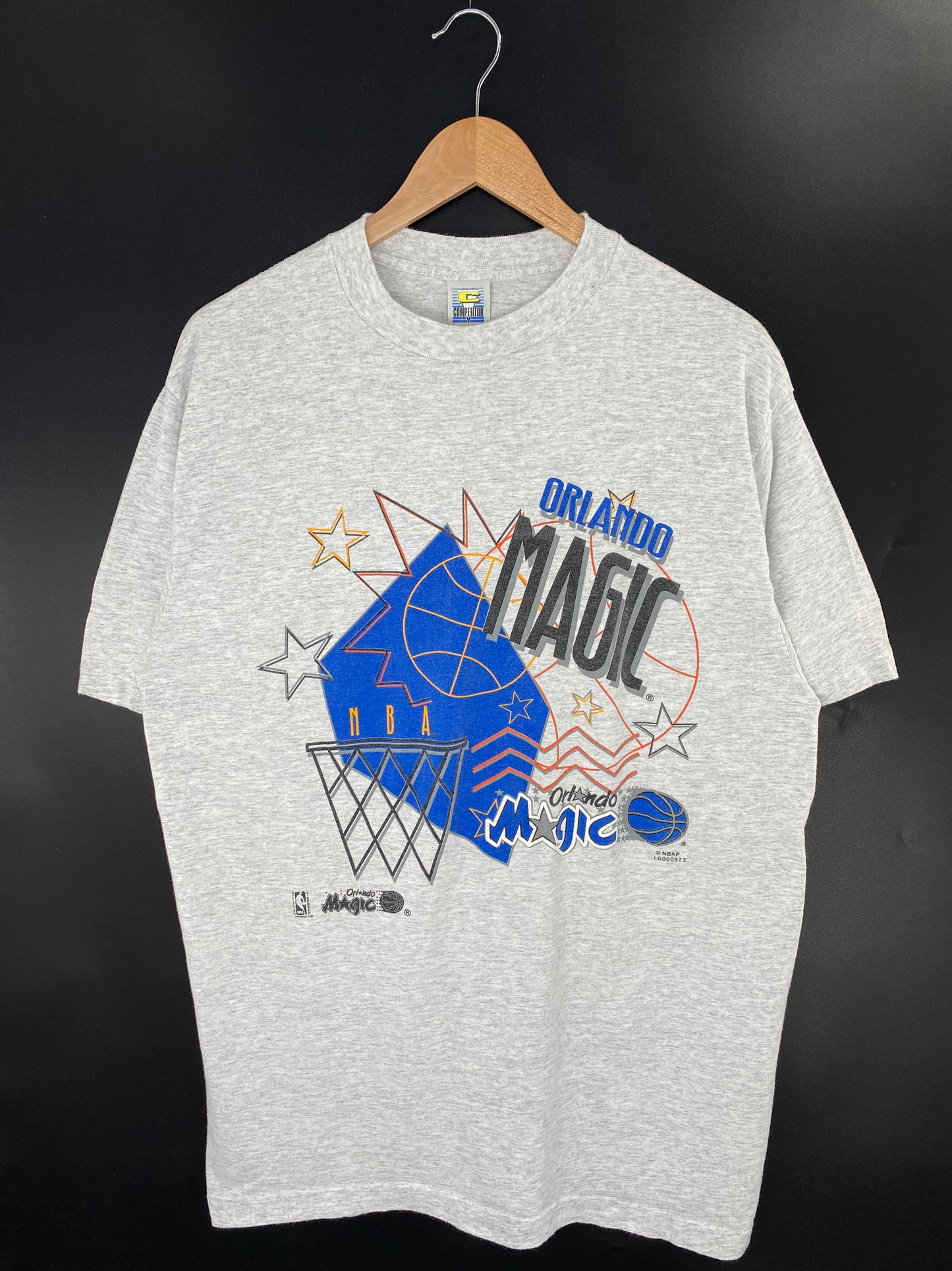 90's ORLANDO MAGIC Made in USA Size XL Vintage NBA T-shirt / K9849