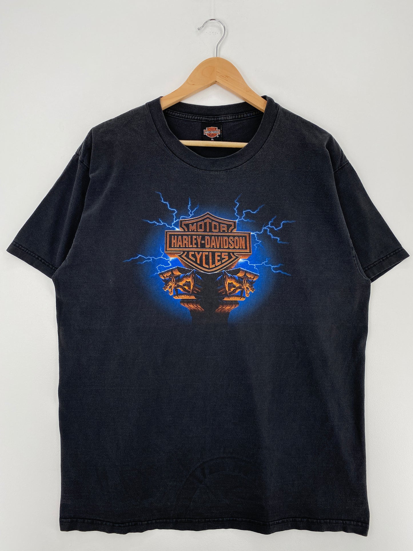 90’s HARLEY DAVIDSON Made in USA Size XL T-Shirts / A3974