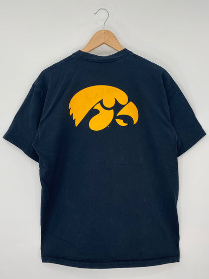 00' NIKE IOWA Made in USA Size L Vintage College T-shirt / A22