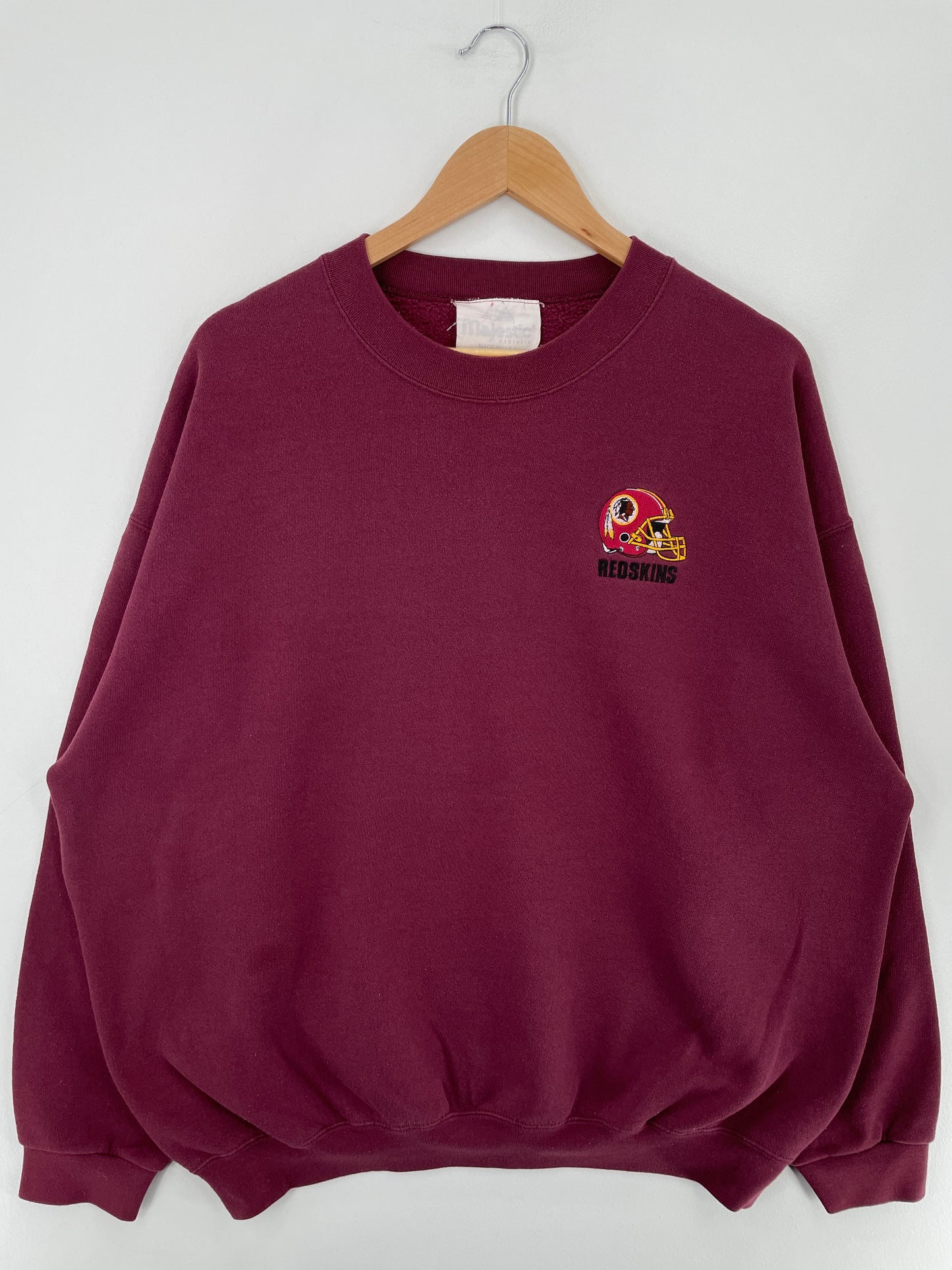 90's WASHINGTON REDSKINS Made in USA Size Approx.XXL Vintage NFL Sweat-Shirt / E2599S