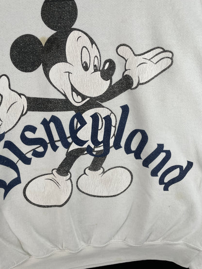 90's DISNEY MICKEY Made in USA Size Approx.XXL Vintage Sweat-shirt / E4667S