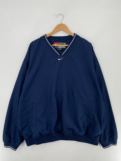 00' NIKE Size XXL Vintage Nylon Sweat Shirt / E4883J