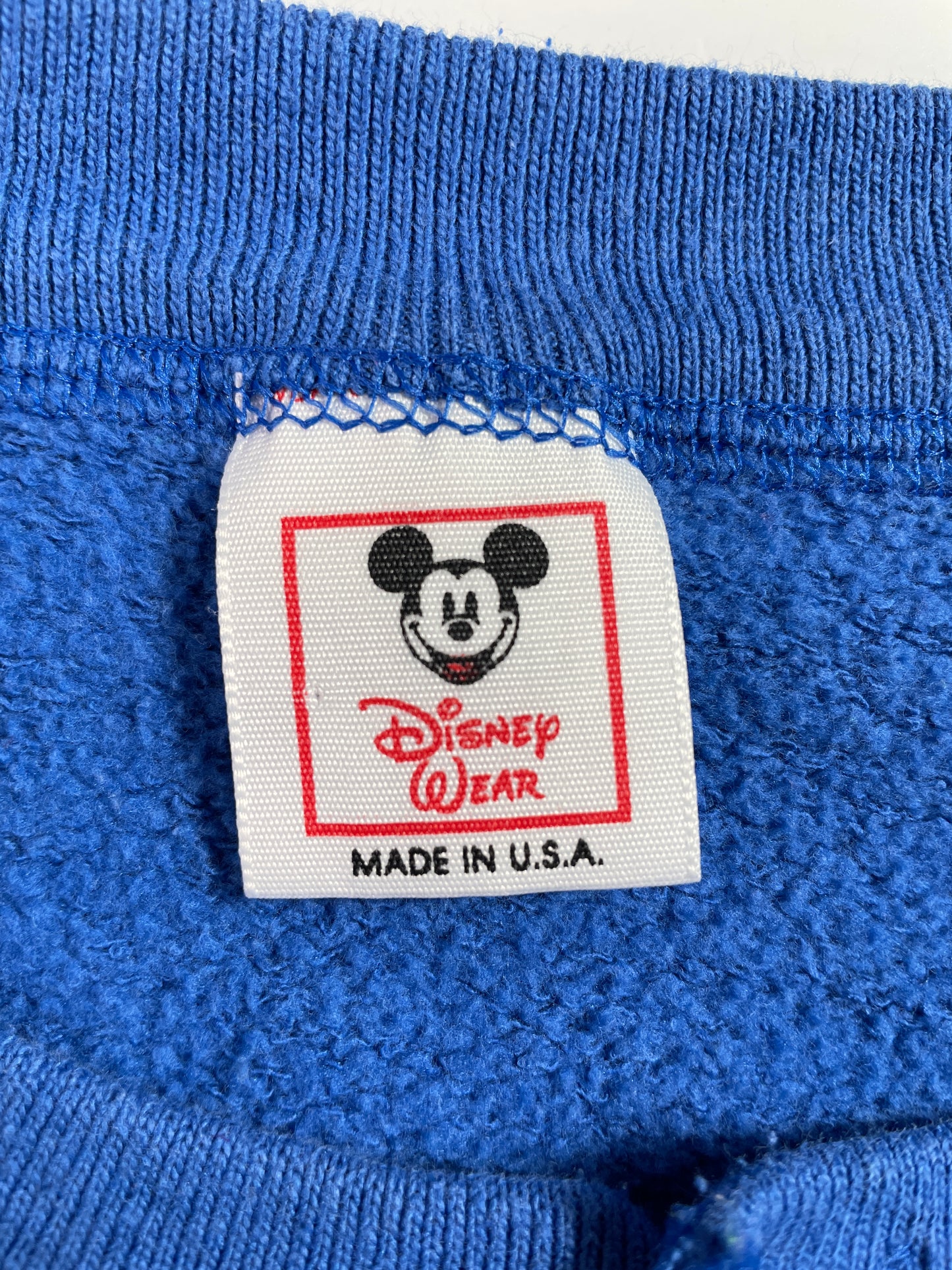 80’s DISNEY MICKEY Made in USA Size XL Vintage Sweat-Shirt / E3620S
