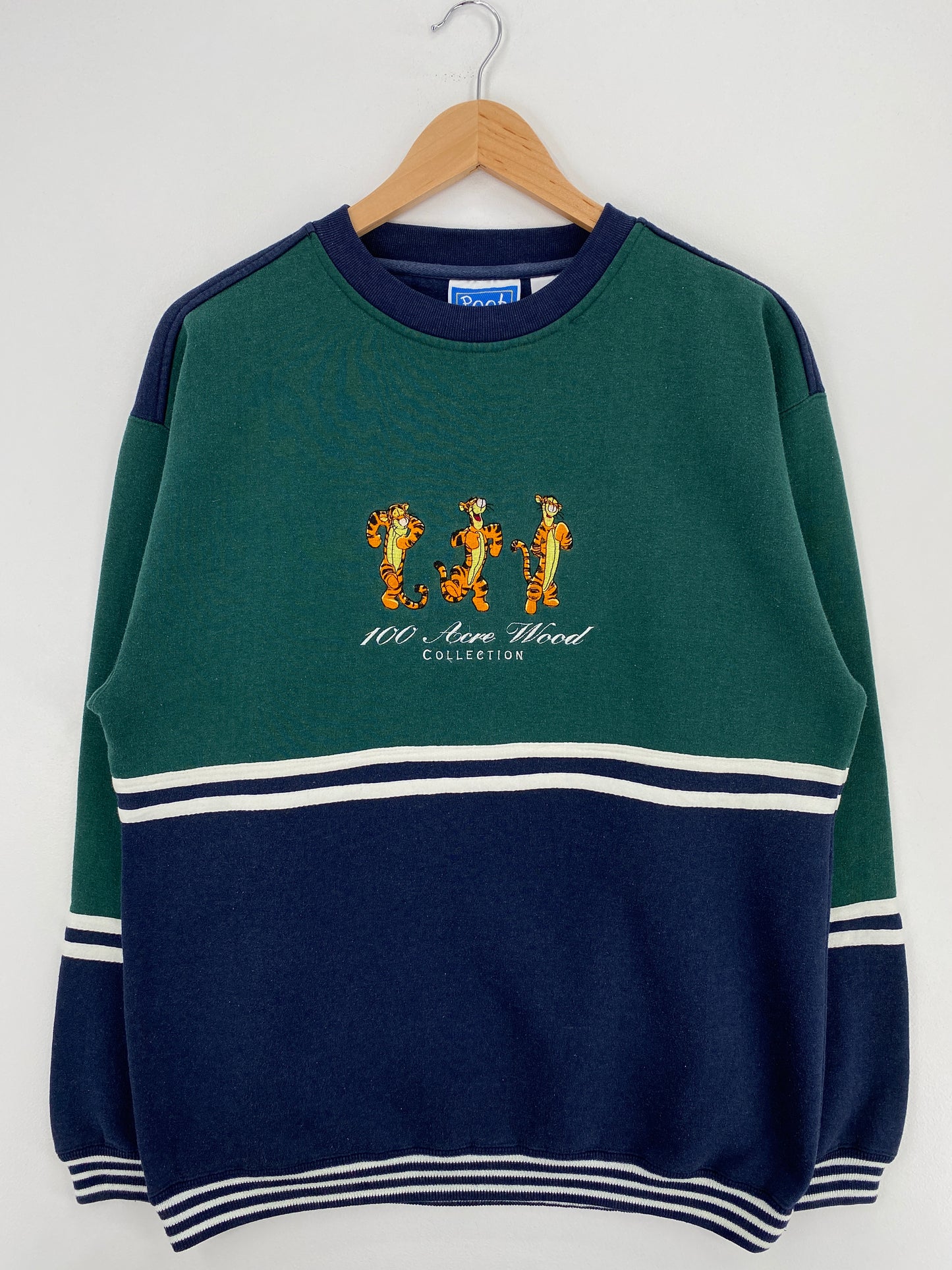 00' DISNEY TIGER Size L Vintage Sweat-shirt / A4795