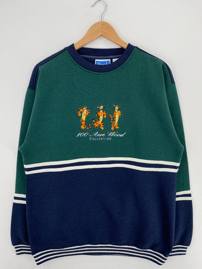 00' DISNEY TIGER Size L Vintage Sweat-shirt / A4795