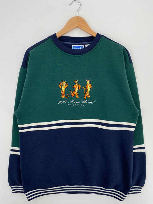00' DISNEY TIGER Size L Vintage Sweat-shirt / A4795