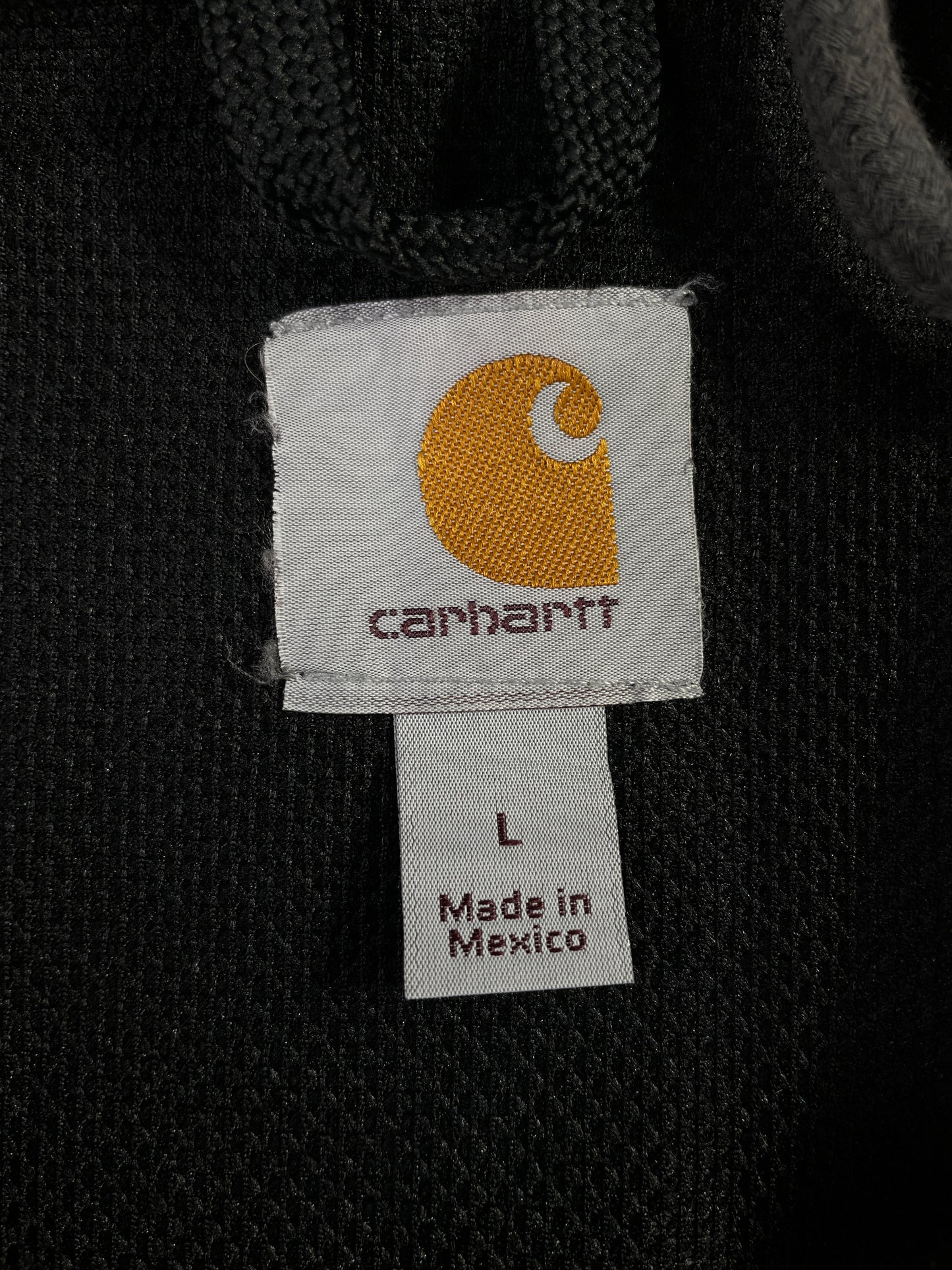 Vintage CARHARTT Size L Zip-up Hoodie Sweat-Shirt / E4359S