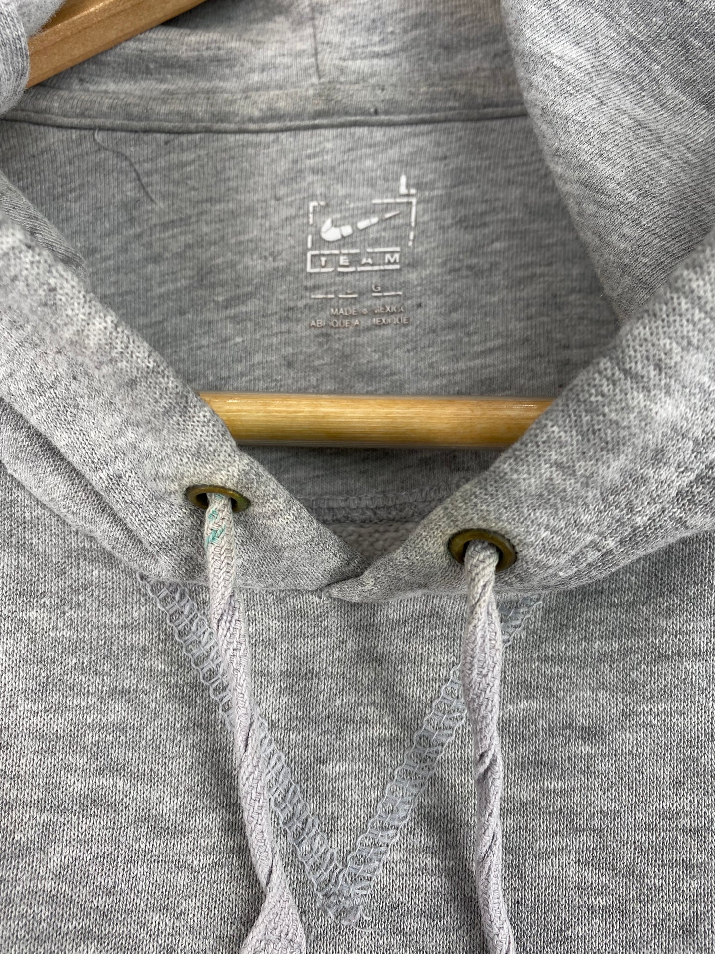 00' NIKE GEORGIA Size L Vintage College Hoodie Sweat-Shirts/ A415