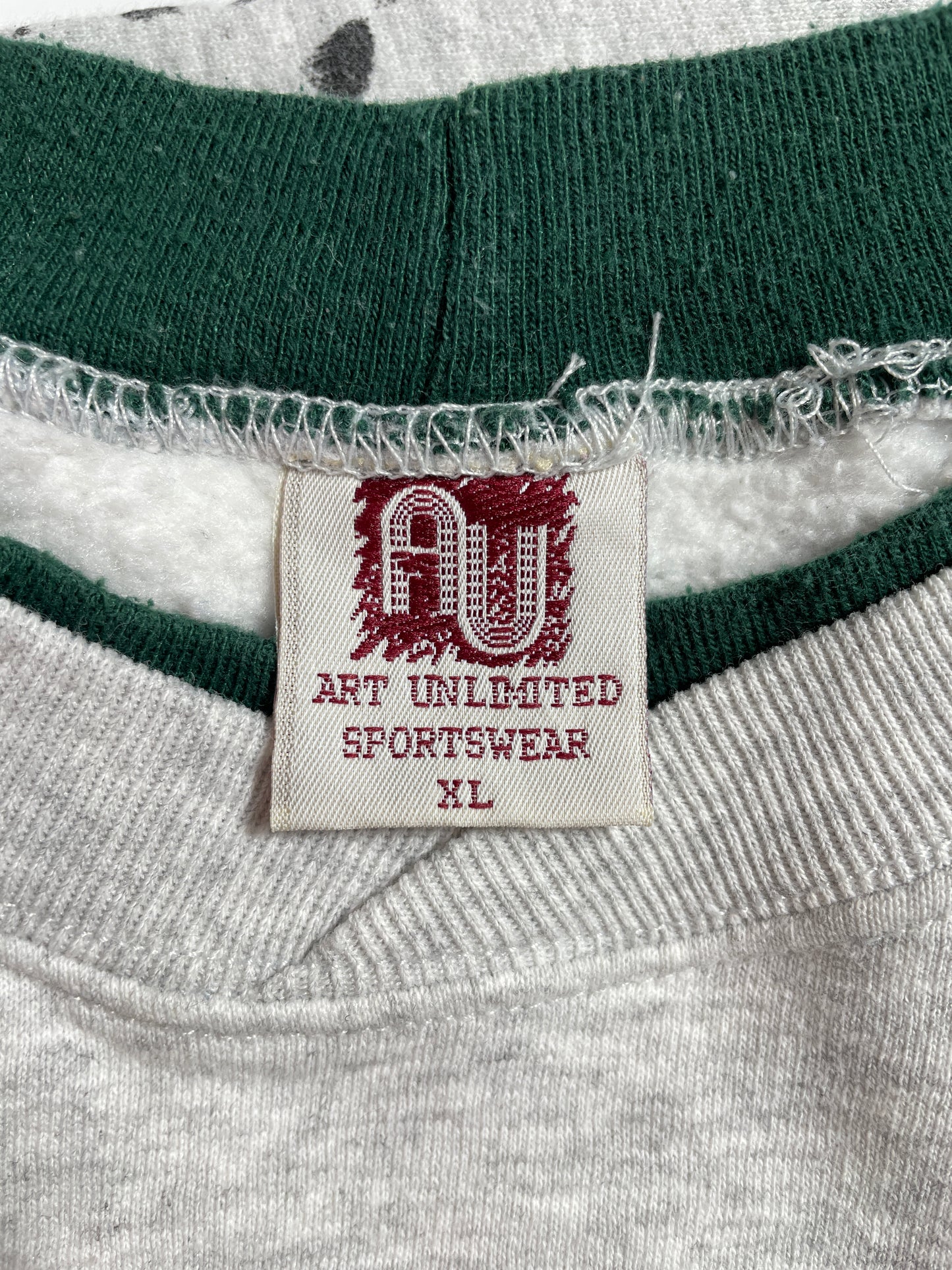 90's WOLF Made in USA Size XL Vintage Animal Sweat-Shirt / E3026S