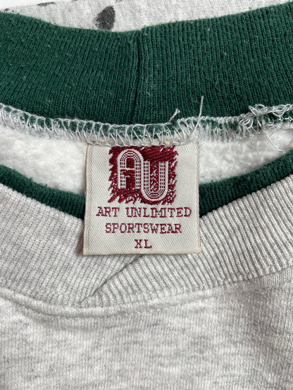 90's WOLF Made in USA Size XL Vintage Animal Sweat-Shirt / E3026S