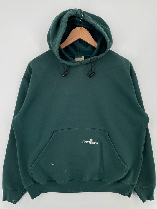 90’s CARHARTT Made in USA Size L Hoodie Sweat-Shirt / E3989S