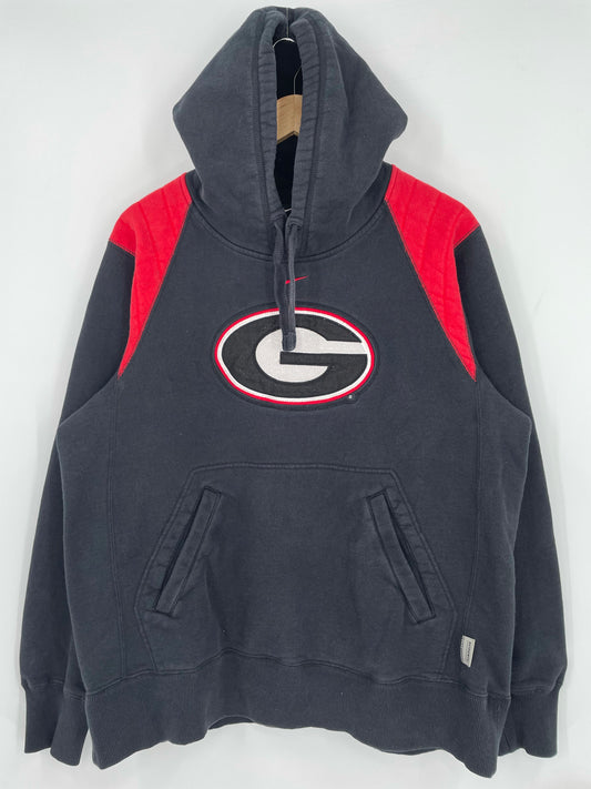 00' NIKE GEORGIA Size M Vintage Hoodie Sweat-Shirt / K5147