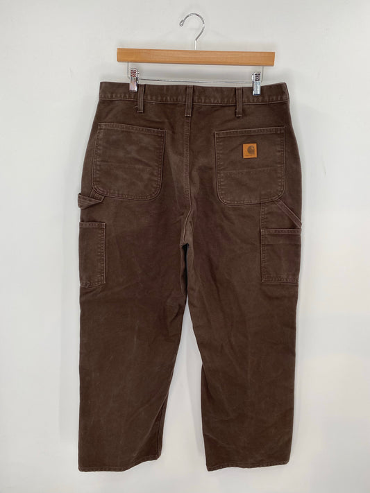 Vintage CARHARTT Size 36x30 Duck Pants / K8061