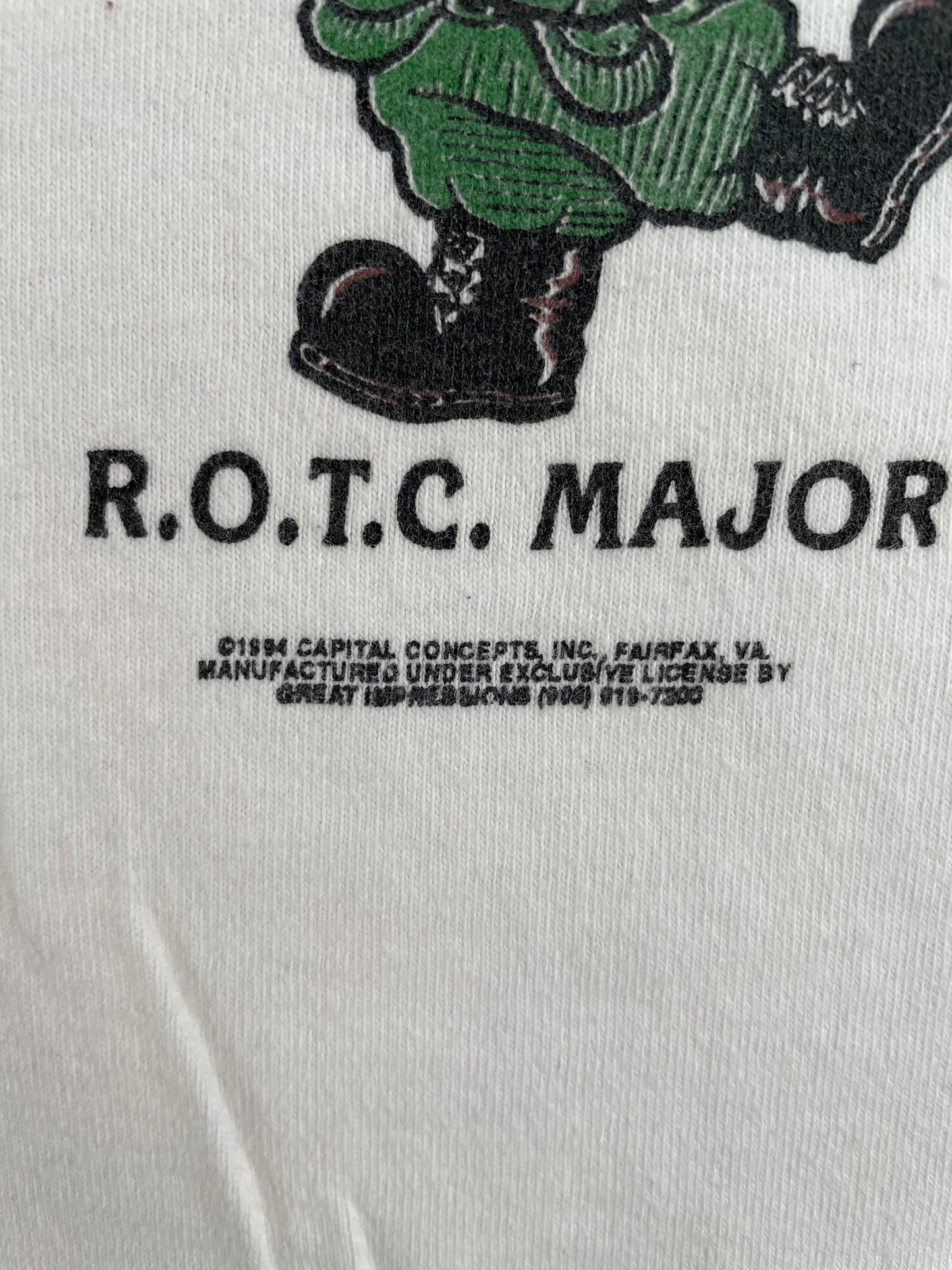 .1994 THE MAJOR BUZZ Made in USA Size XL Vintage T-Shirt / E2992T