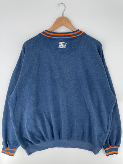 90’s STARTER x DENVER BRONCOS Size No Tag (Approx.XL) NFL Sweat-shirt / A1549