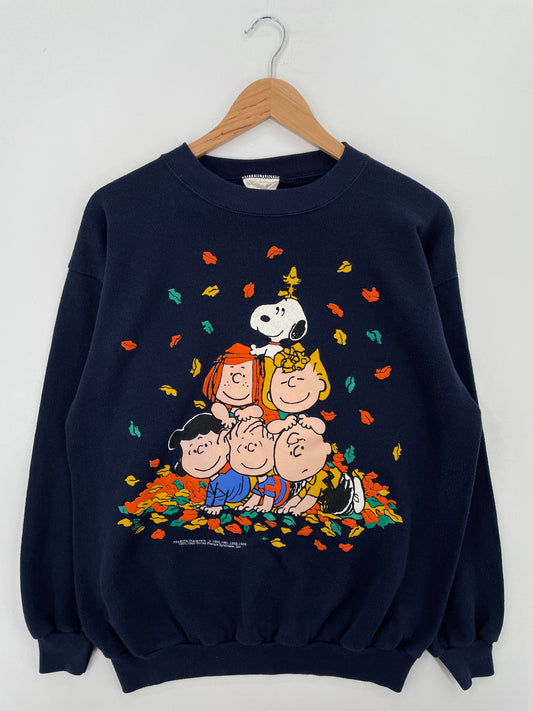 Vintage PEANUTS Size (Approx.L) Sweat-shirt / A7275