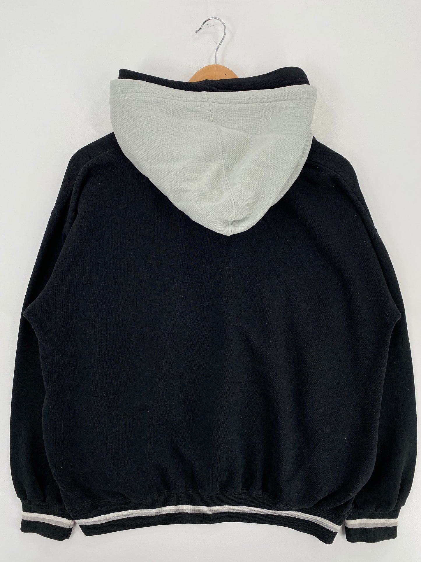 90's STARTER x CHICAGO WHITE SOX Size M Vintage MLB Double Hoodie Sweat-Shirt / A6108