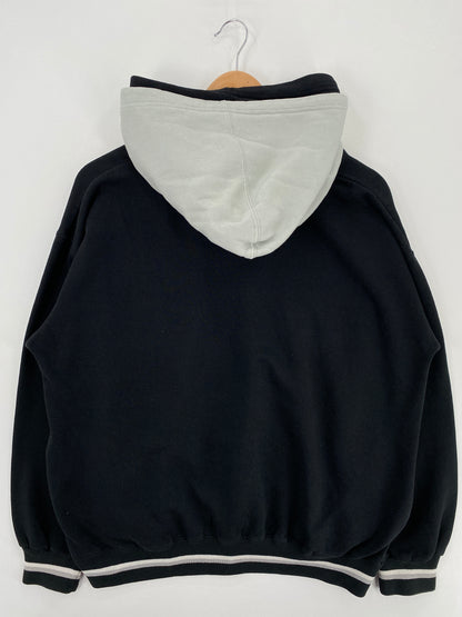 90's STARTER x CHICAGO WHITE SOX Size M Vintage MLB Double Hoodie Sweat-Shirt / A6108