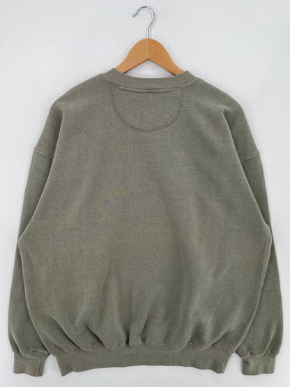 Vintage ST. MORITZ Size XL College Sweat-shirt / E1132
