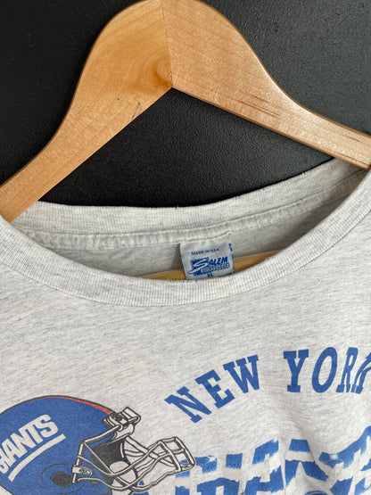 1993 SALEM x NEW YORK GIANTS Made in USA Size XL Vintage NFL T-Shirt / E2881T