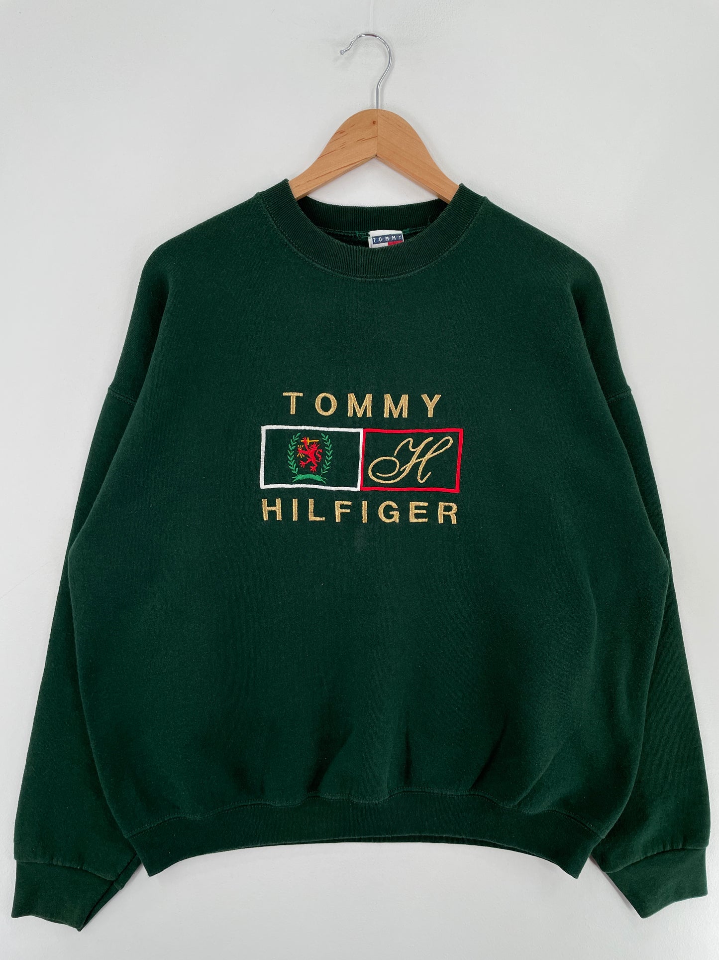 90's Remake TOMMY HILFIGER Made in USA Size XL Vintage Sweat Shirt / E4868S