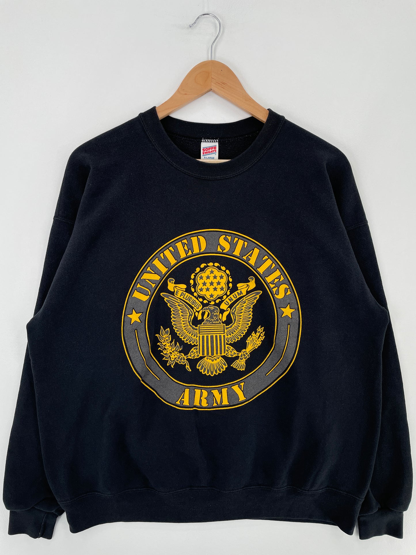 90's UNITED STATE ARMY Made in USA Size XL Vintage Sweat-Shirt / E1878S