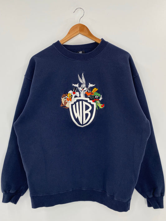 1997 WARNER BROS Size M Vintage Sweat-shirt / K4189