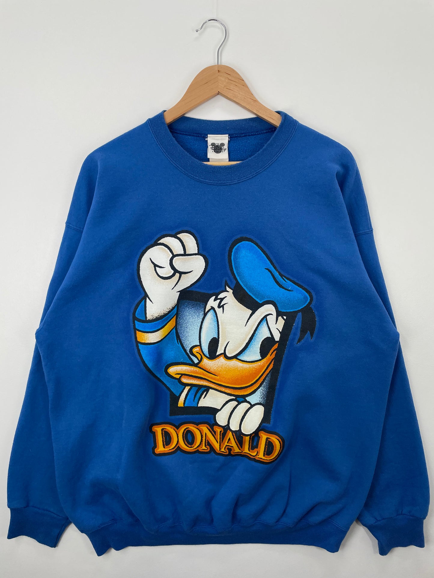 90's DISNEY DONALD DUCK Made in USA Size XL Vintage Sweat-Shirt / A1176