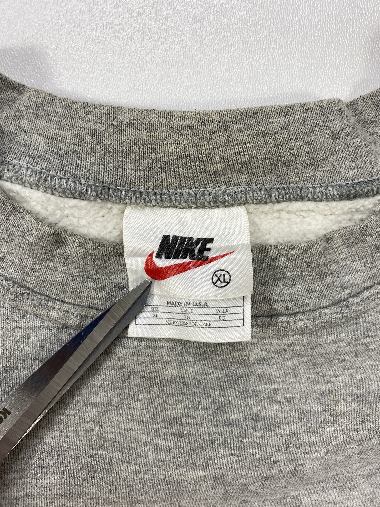 90’s NIKE TOWN Size XL Made in USA Vintage Sweat-shirt/ K5165