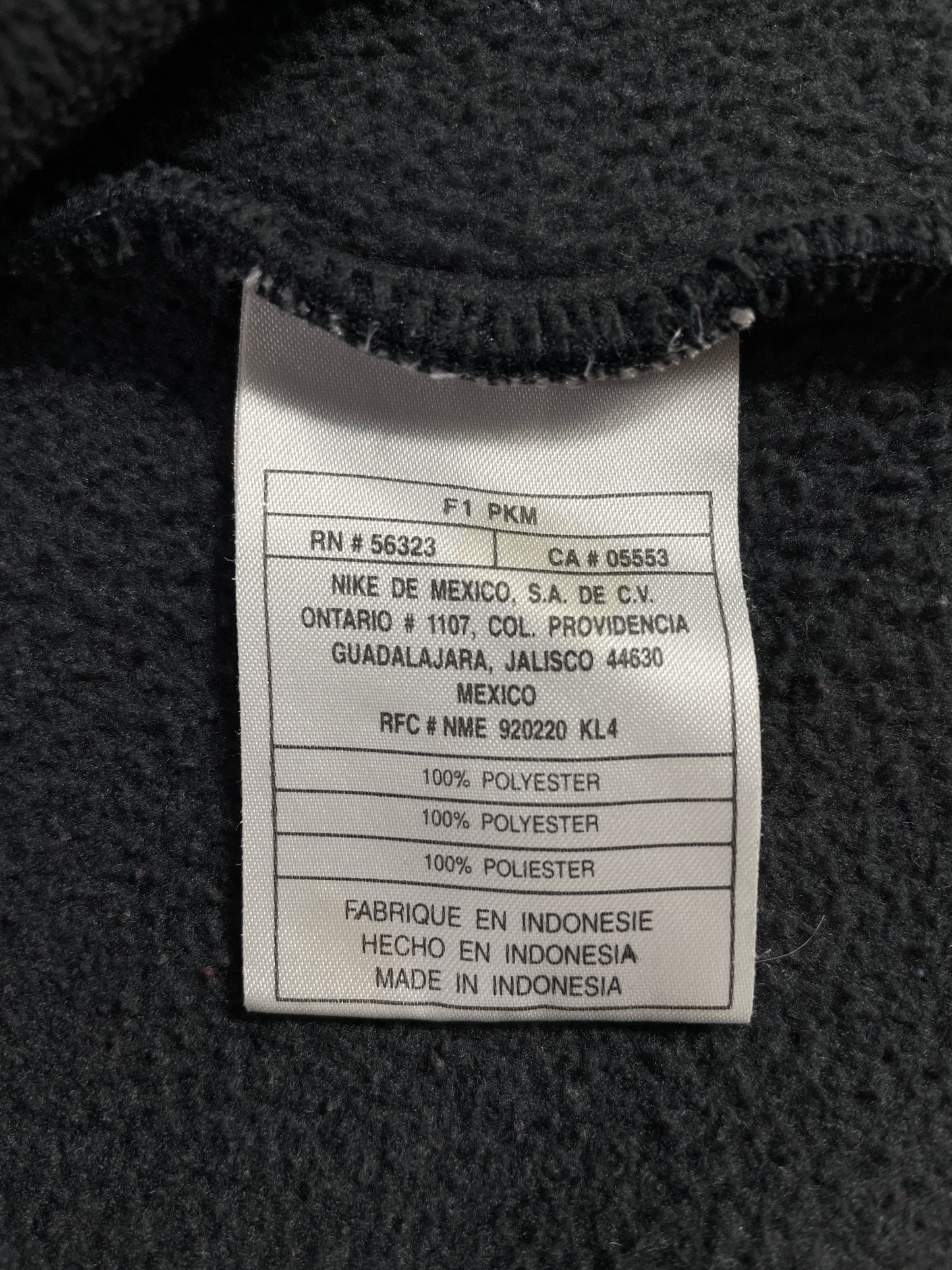 00’ NIKE Size XL Vintage Fleece / E6116S