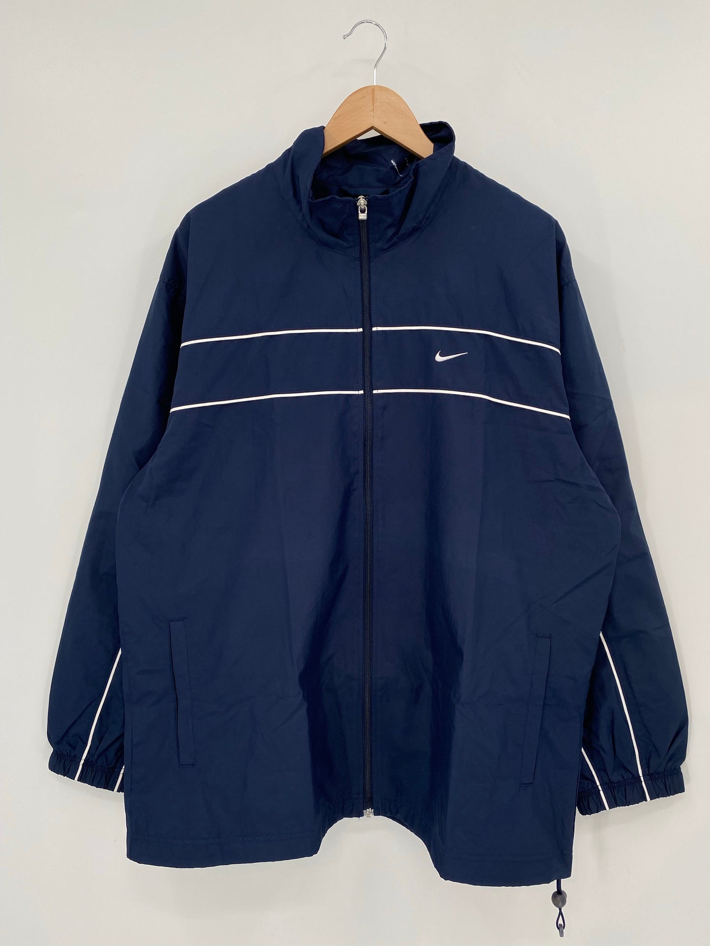 00'  NIKE Size XL Vintage Zip-up Nylon Jacket/ A7741