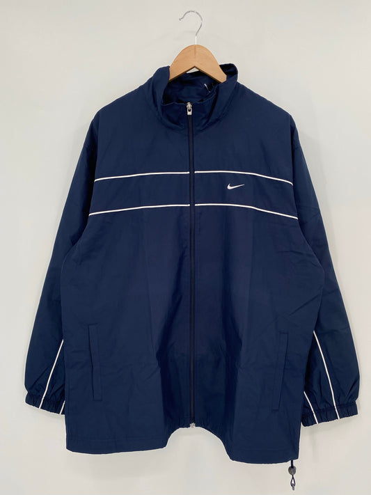 00'  NIKE Size XL Vintage Zip-up Nylon Jacket/ A7741