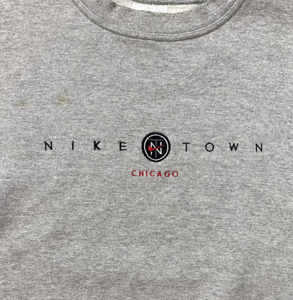 90’s NIKE TOWN Size XL Made in USA Vintage Sweat-shirt/ K5165