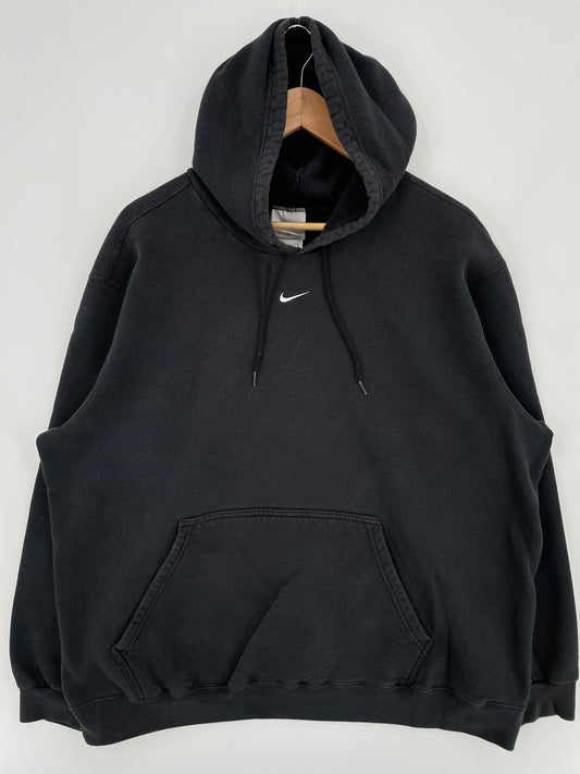 90’s NIKE CENTER SWOOSH Size XL Hoodie Sweat-shirt / E632