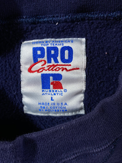 90's RUSSELL x CALFORNIA POLYTECHNIC Made in USA Size L Vintage College Sweat-Shirt / E6106S