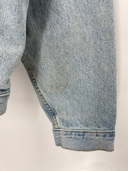 90’s DISNEY CHANNEL Size L Vintage Denim Jacket  / K4329
