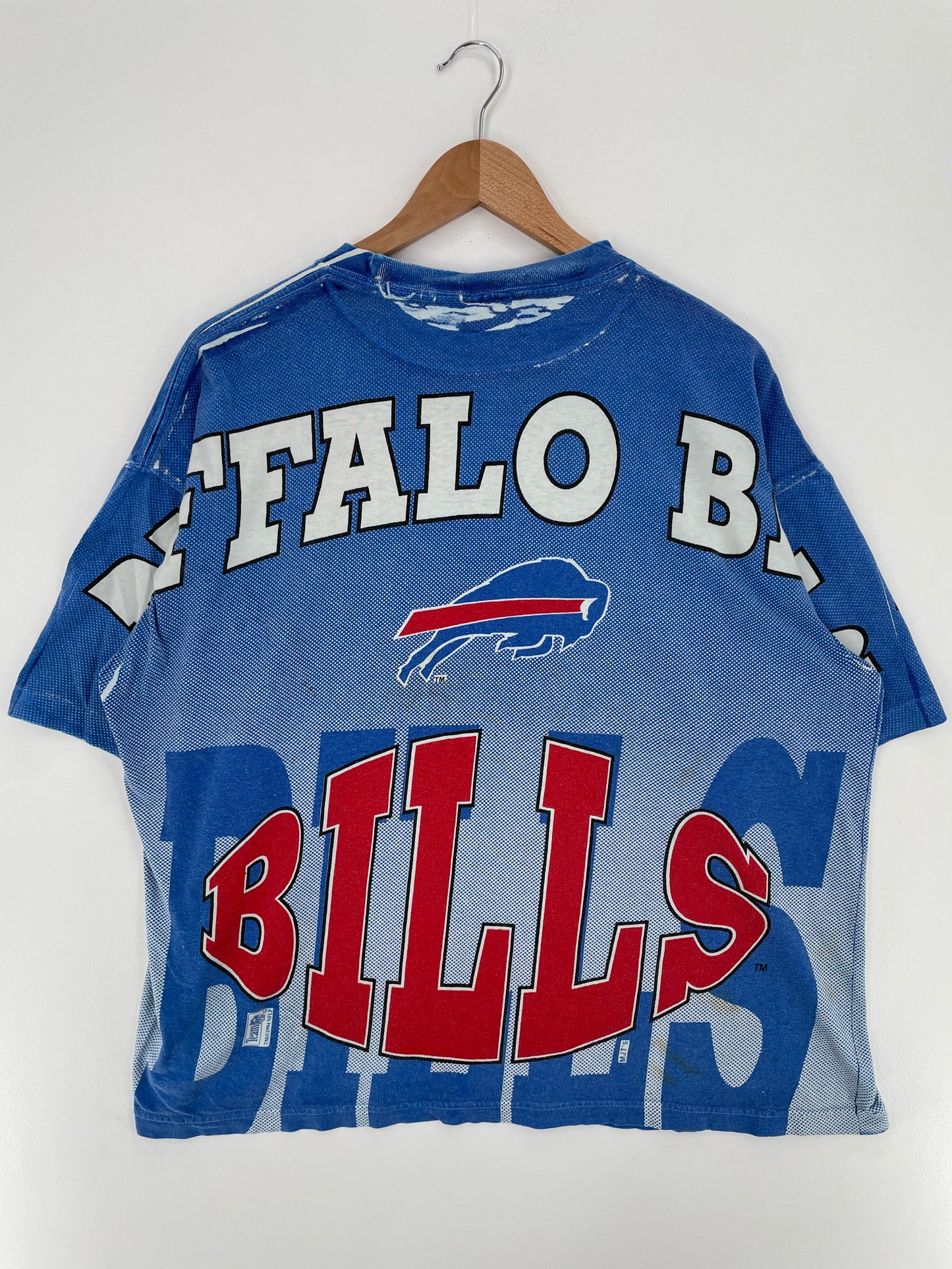 90's BUFFALO BILLS Made in USA Size XL Vintage NFL T- Shirt / A1932