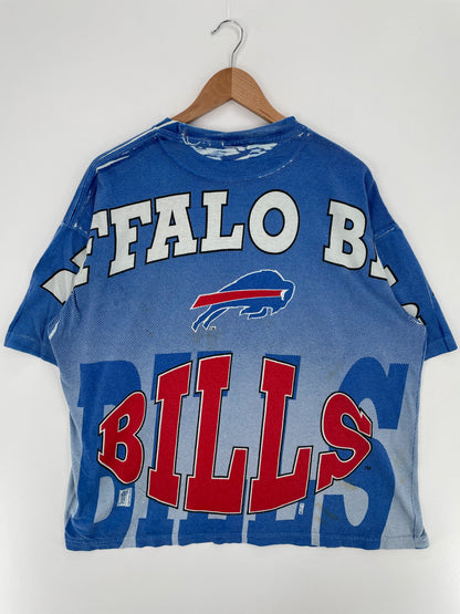 90's BUFFALO BILLS Made in USA Size XL Vintage NFL T- Shirt / A1932