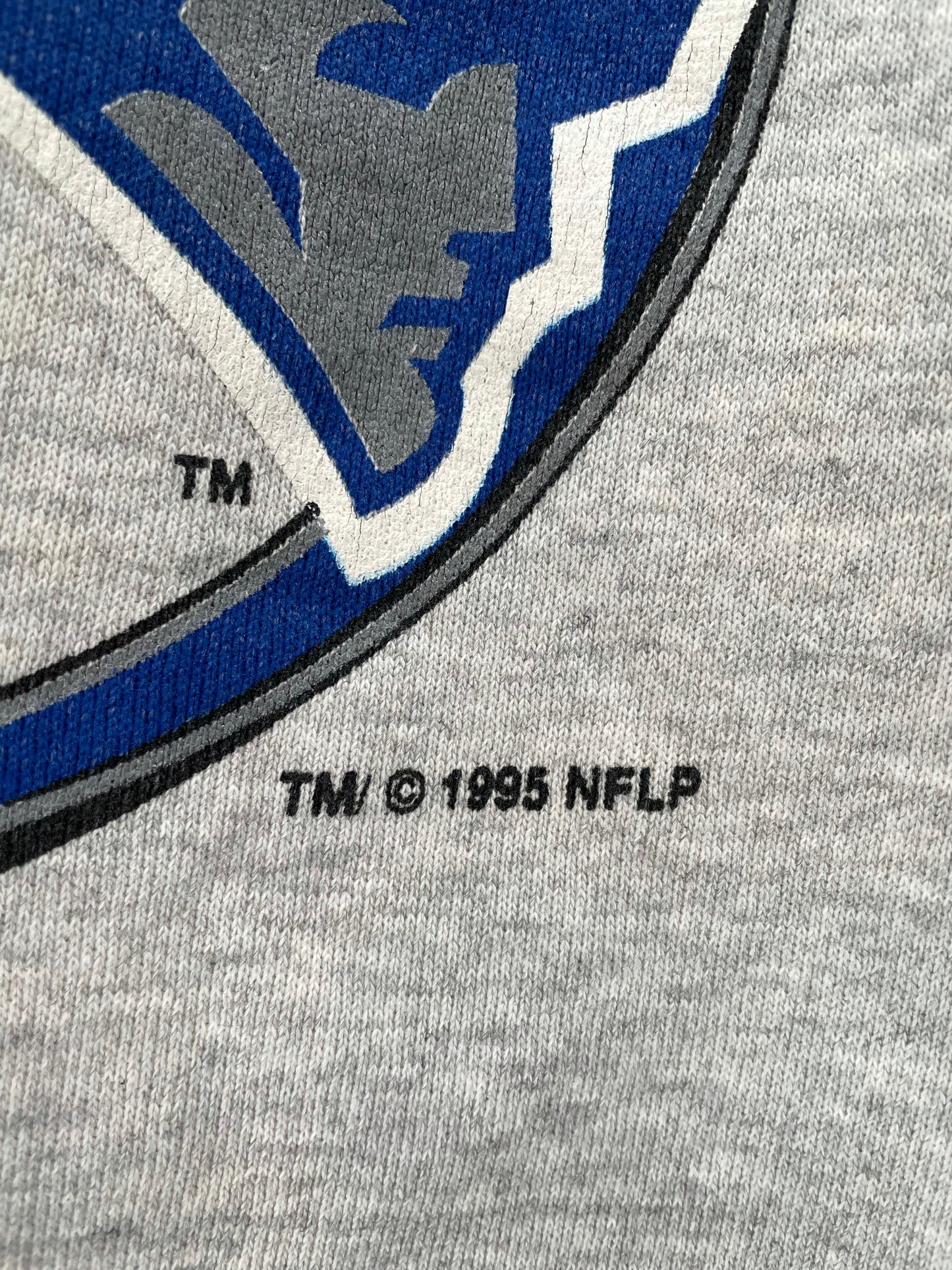 1995' NEW ENGLAND PATRIOTS Made in USA Size XL Vintage NFL Sweat-shirt / K5316