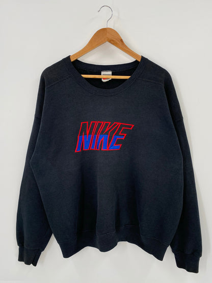 90’s NIKE Silver Tag Made in USA Size XL Vintage Sweat-Shirt / A9774