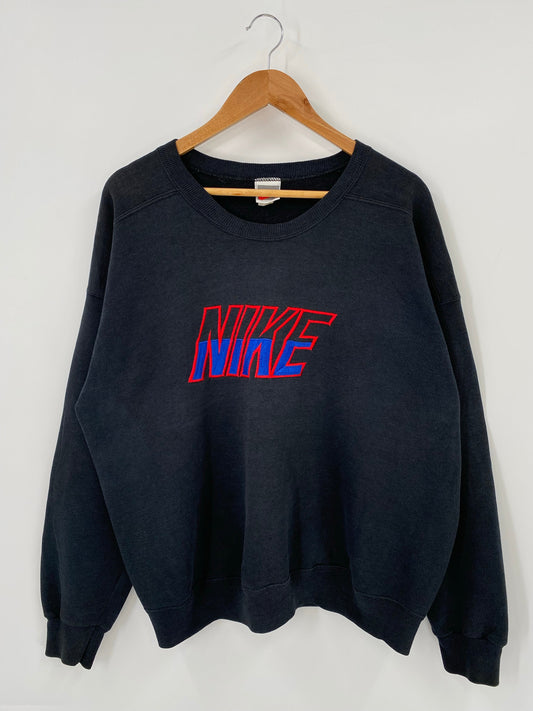 90’s NIKE Silver Tag Made in USA Size XL Vintage Sweat-Shirt / A9774