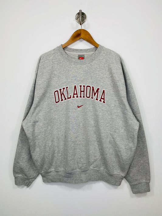 90’s NIKE OKLAHOMA Vintage Sweat-Shirt / 4722