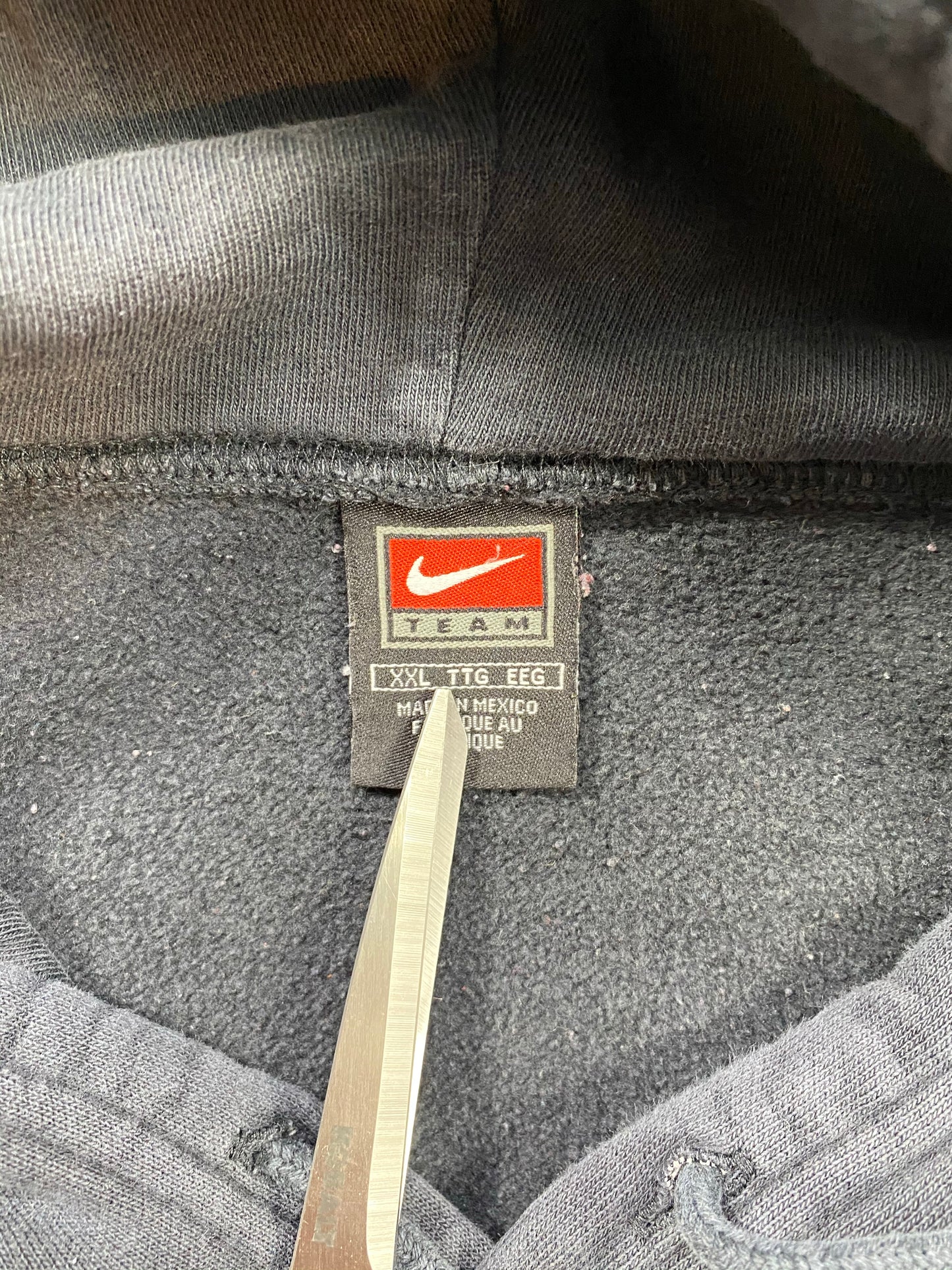 90’s Nike Nebraska Size XXL Vintage Hoodie Sweat-shirt  / 5981