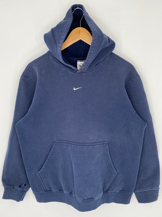 90’s NIKE CENTER SWOOSH Size M Vintage Hoodie Sweat-shirt / K8946